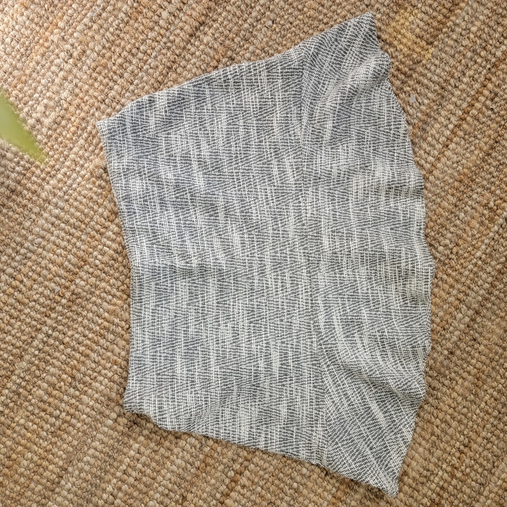 Plus size tweed skirt